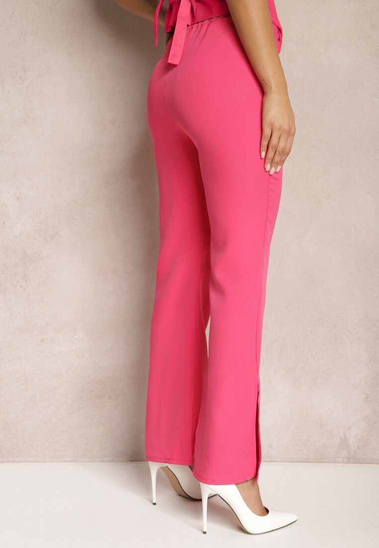 lily rose Pantaloni evazați Fucsia Evissa