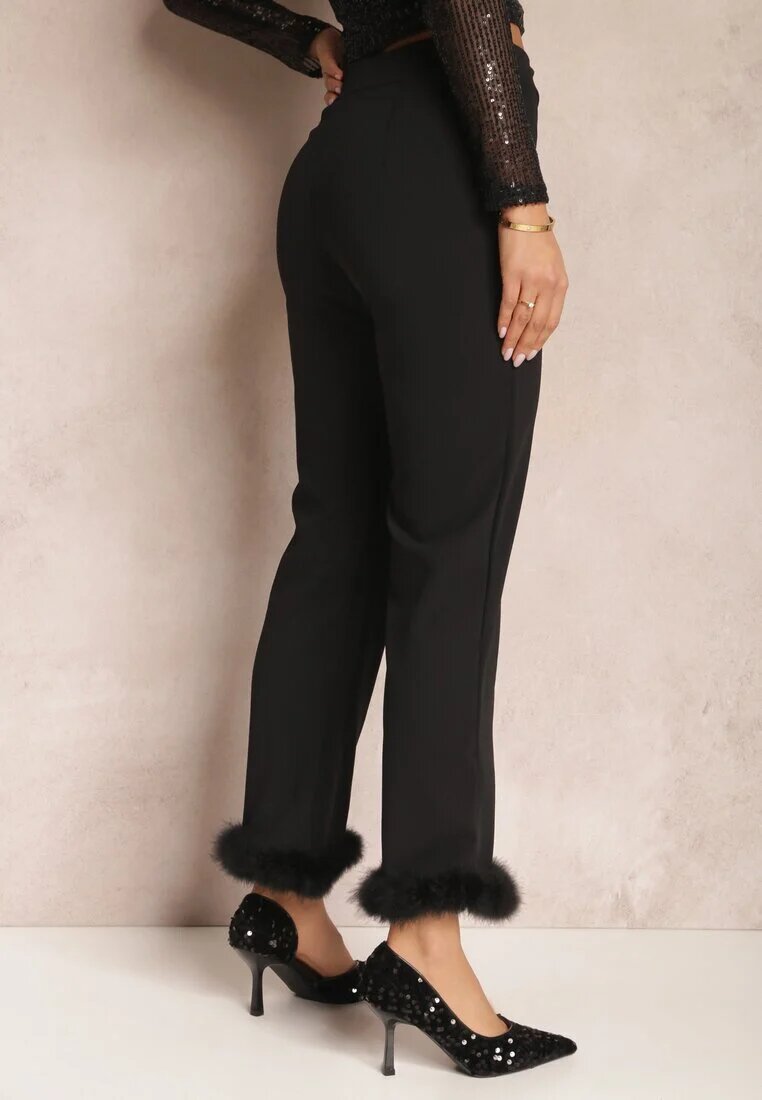 lily rose Pantaloni Negri Nicoli
