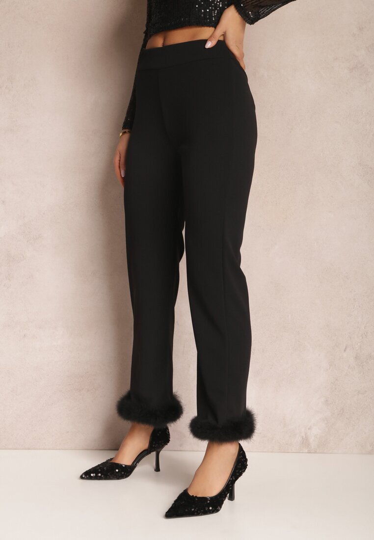 lily rose Pantaloni Negri Nicoli