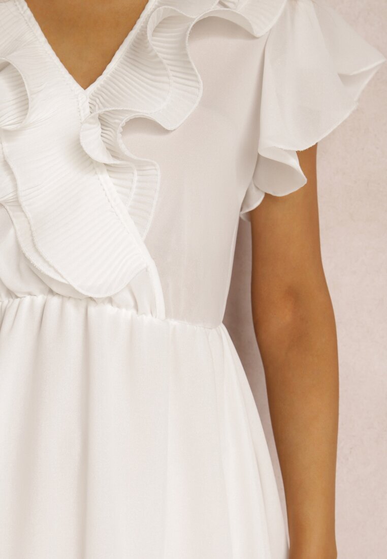 lily rose Rochie Albă Canolea