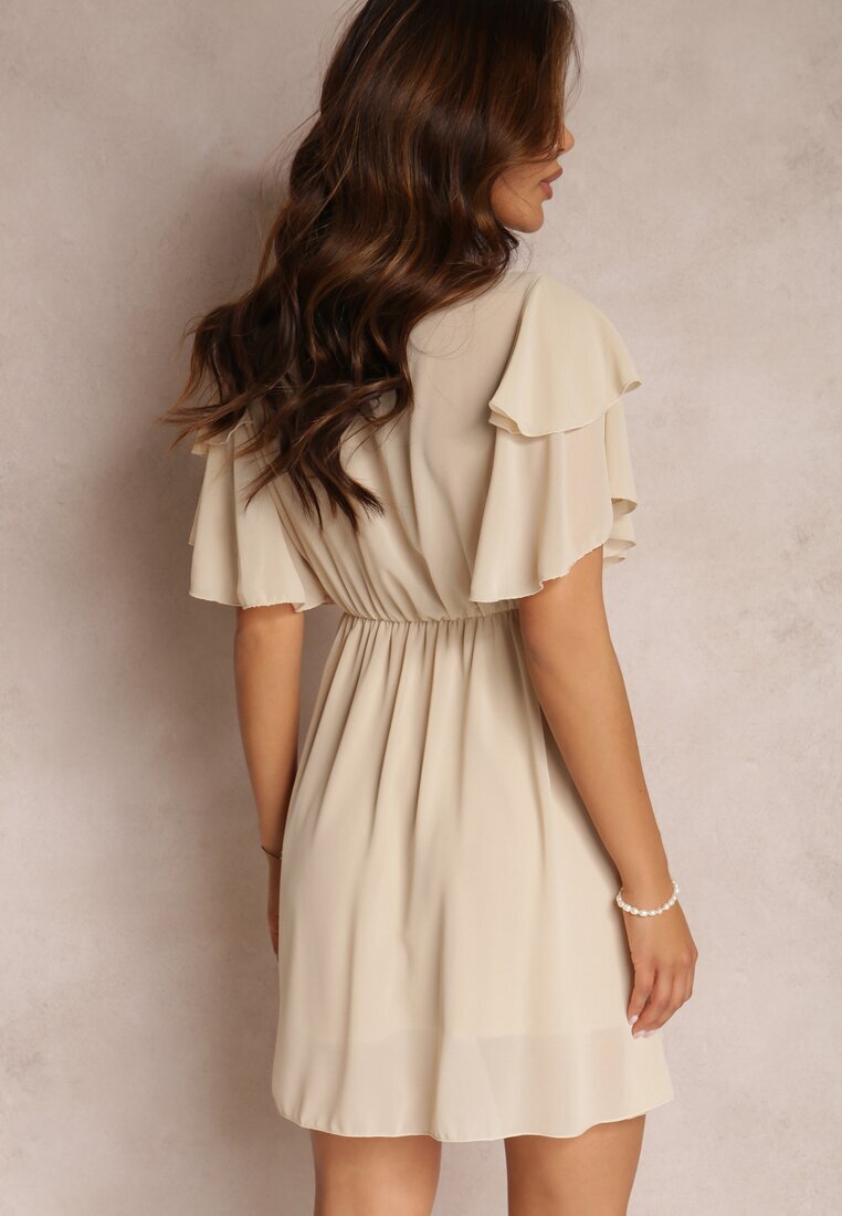 lily rose Rochie Bej Deschis Nemele