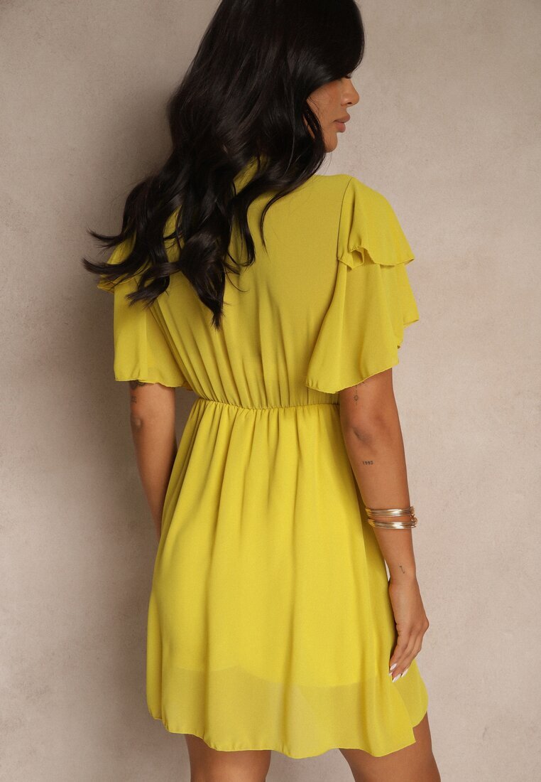 lily rose Rochie Galbenă Nemele