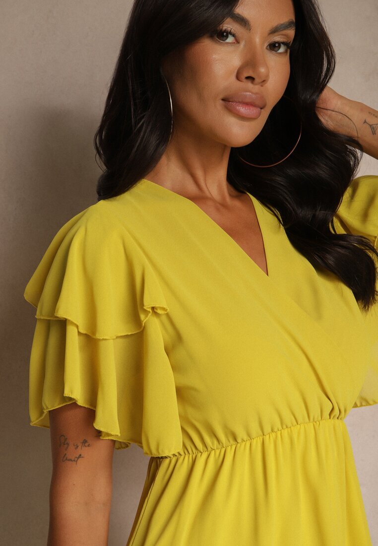 lily rose Rochie Galbenă Nemele