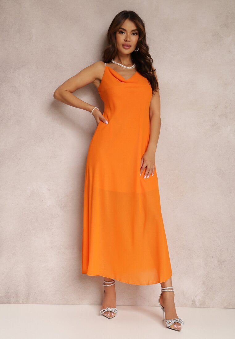lily rose Rochie Portocalie Diomaris