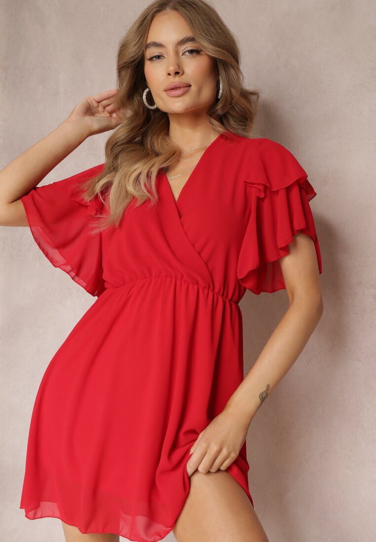 lily rose Rochie Roșie Nemele