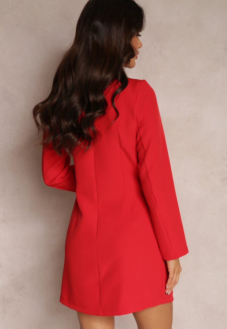 lily rose Rochie Roșie Semiche