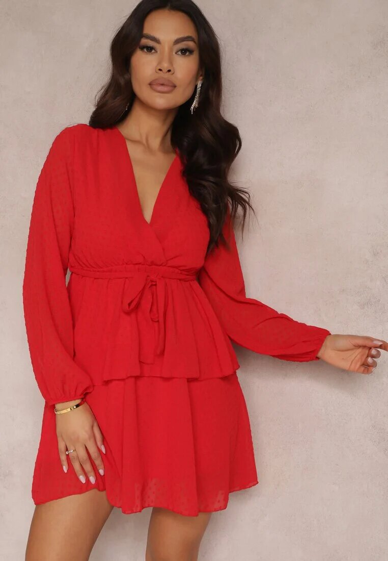 lily rose Rochie Roșie Shadebinder