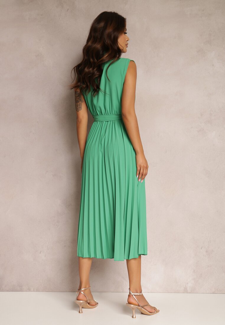 lily rose Rochie Verde Volantis