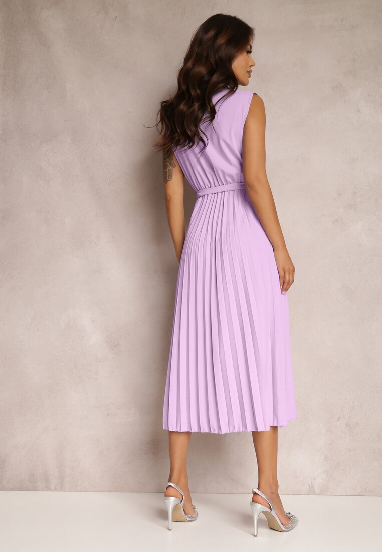 lily rose Rochie Violet deschis Volantis