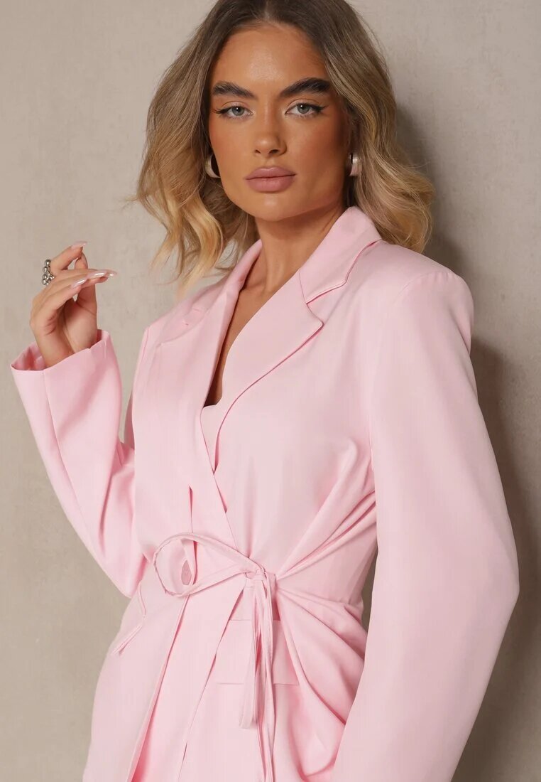 lily rose Sacou Roz Decorat cu legătură laterală Lunorisa