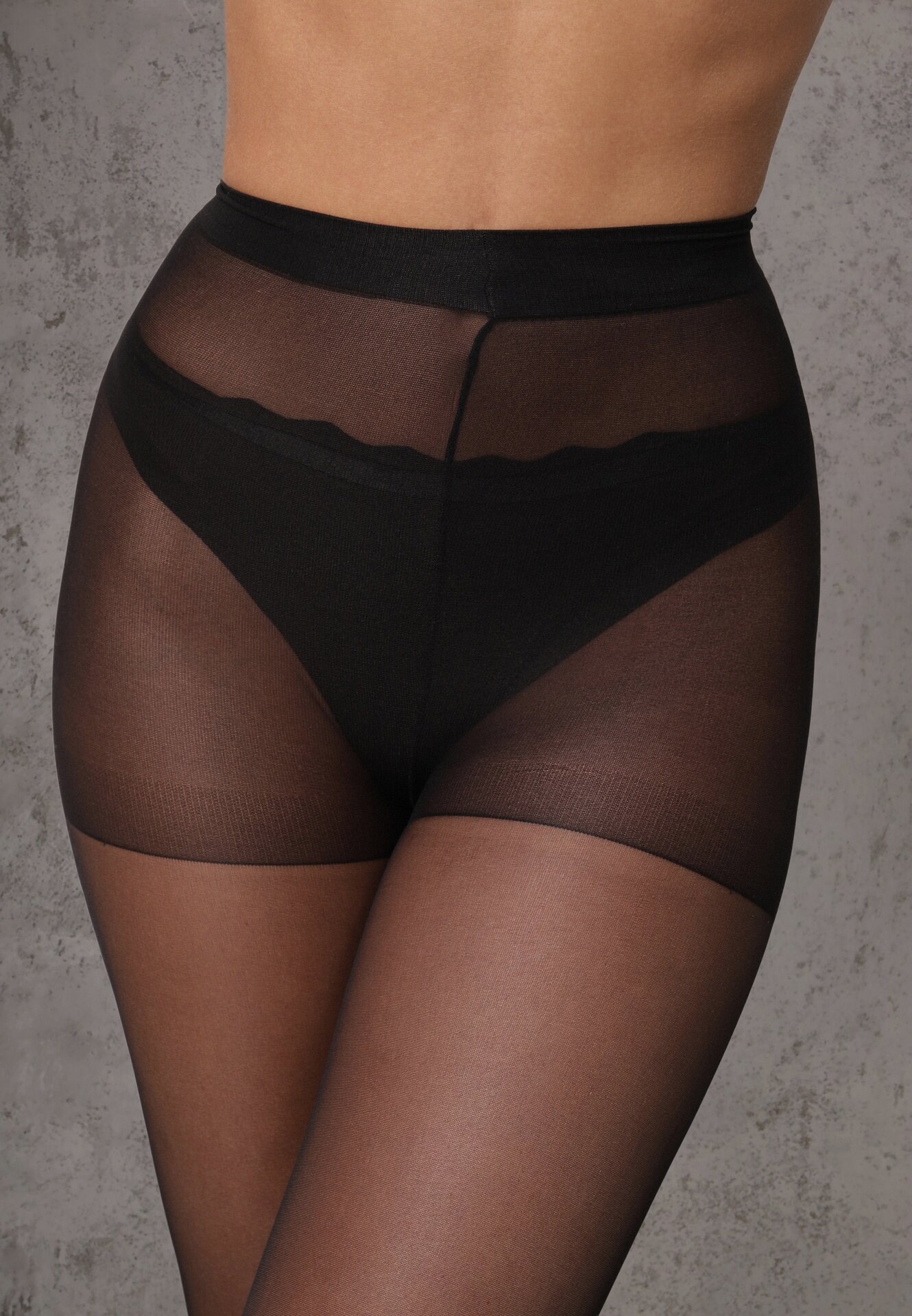 love magnolia Dresuri simple 20 DEN cu croială clasică Chidess Negri