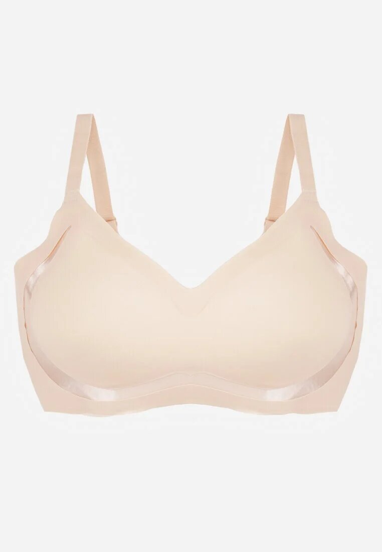 love magnolia Sutien Bej Decorat cu inserții transparente cu întărire Seanael