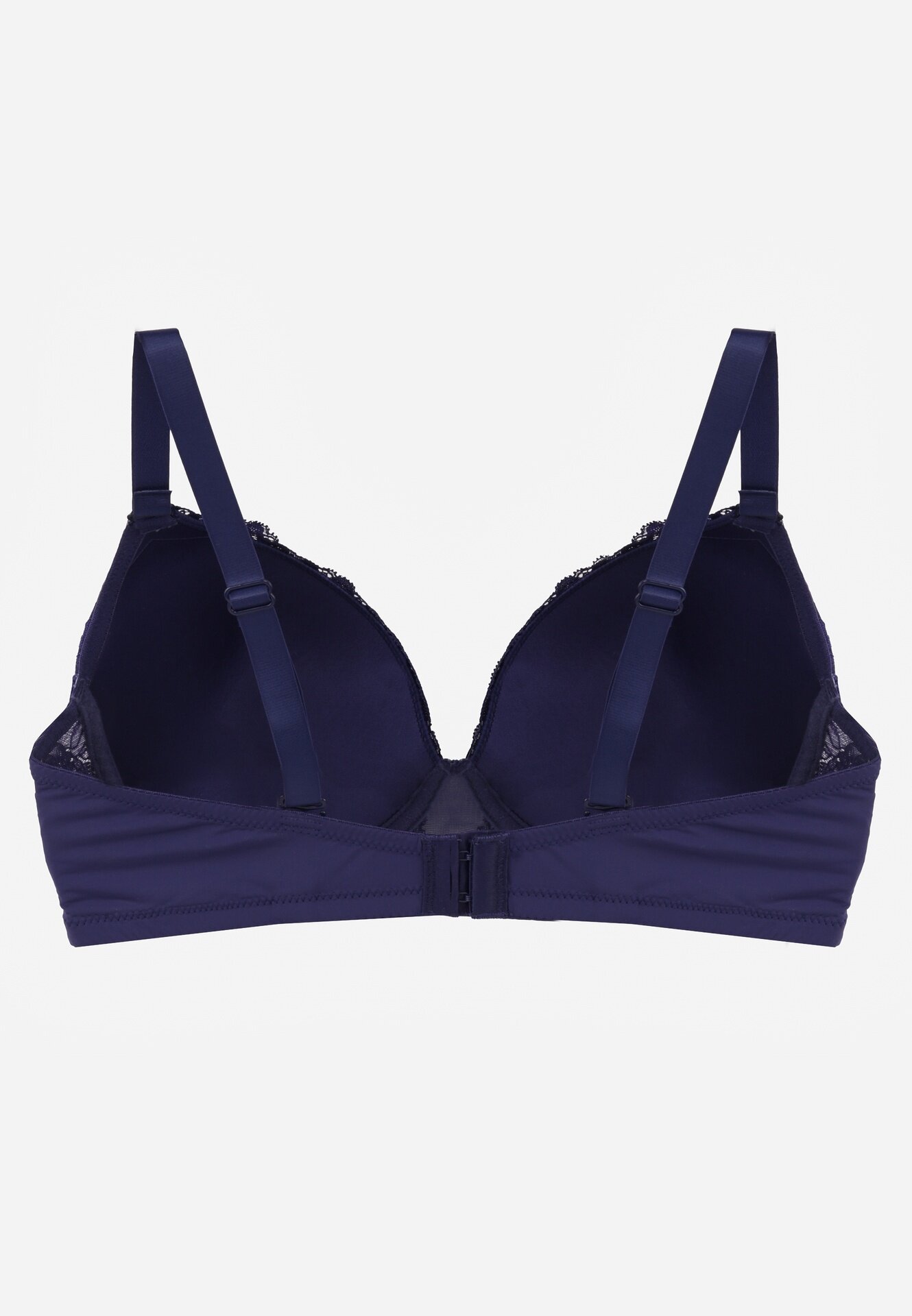 love magnolia Sutien Bleumarin din Dantelă cu Aplicație Metalică Dorzedi