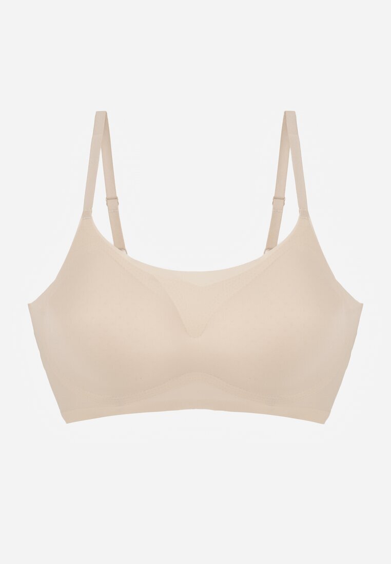love magnolia Sutien Căptușit Bej cu finisaj fără cusături Fără balene Leanoreth