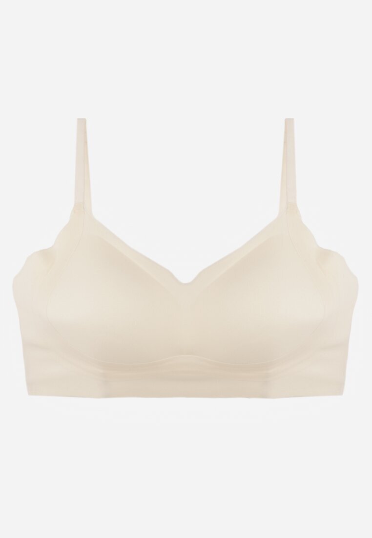 love magnolia Sutien Elastic Fără Cusături Fără Armătură Bej Deschis Edaelia
