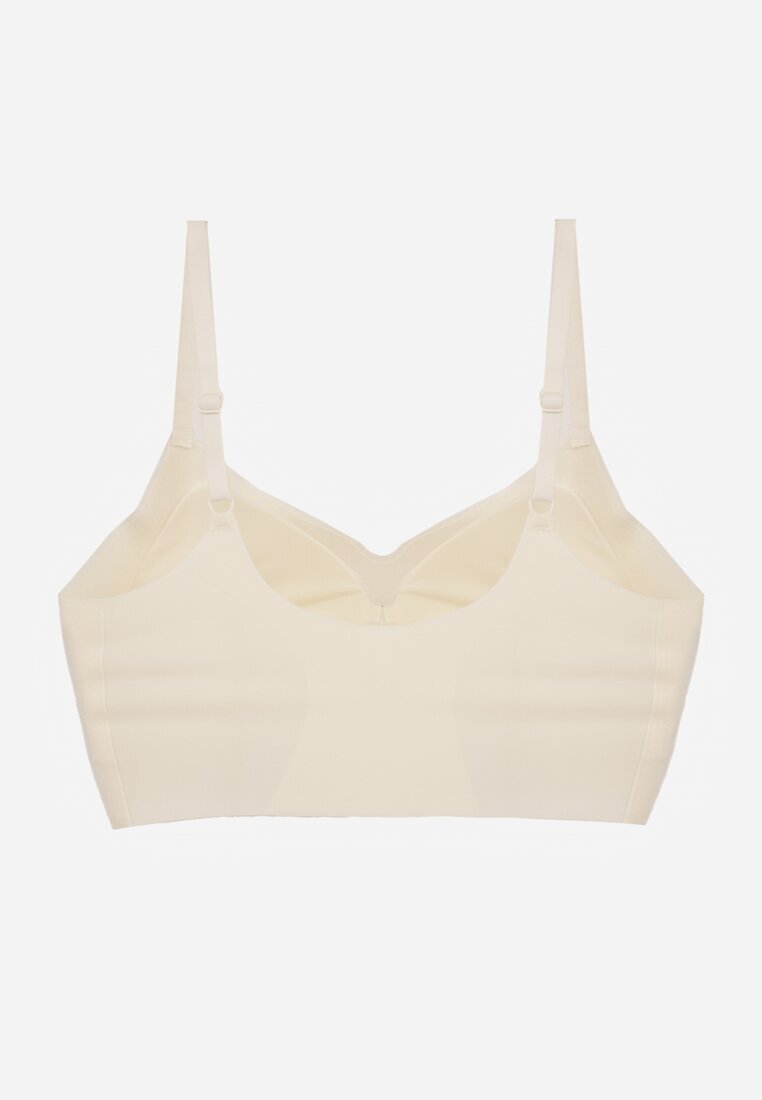 love magnolia Sutien Elastic Fără Cusături Fără Armătură Bej Deschis Edaelia