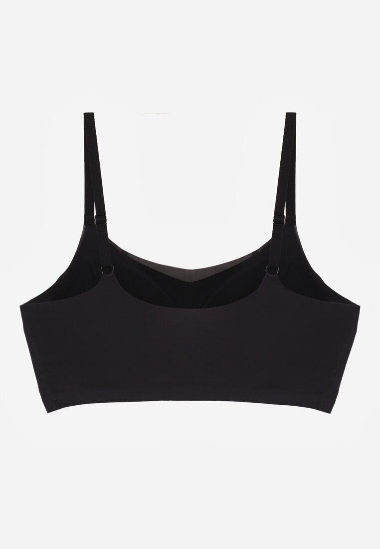love magnolia Sutien negru cu burete cu finisaj fără cusături Fără sârme Leanoreth