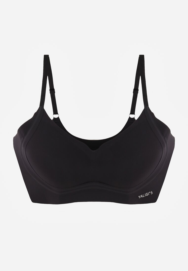love magnolia Sutien Negru Elastic Fără Cusături Fără Armătură Edaelia