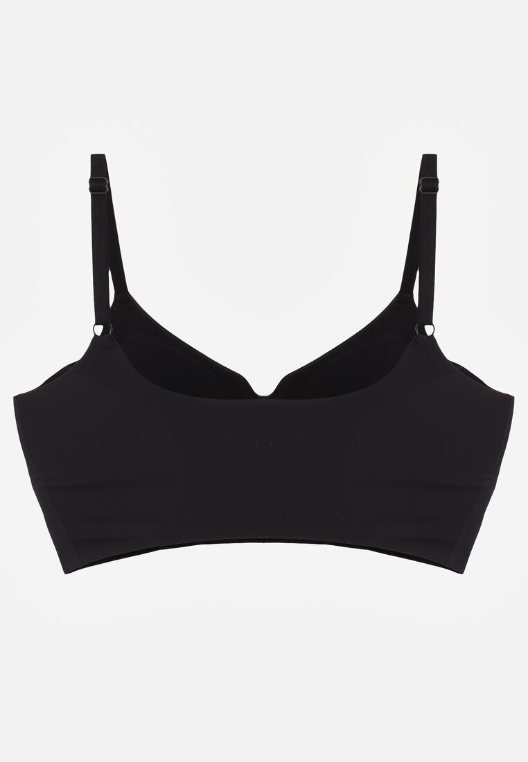 love magnolia Sutien Negru Elastic Fără Cusături Fără Armătură Edaelia
