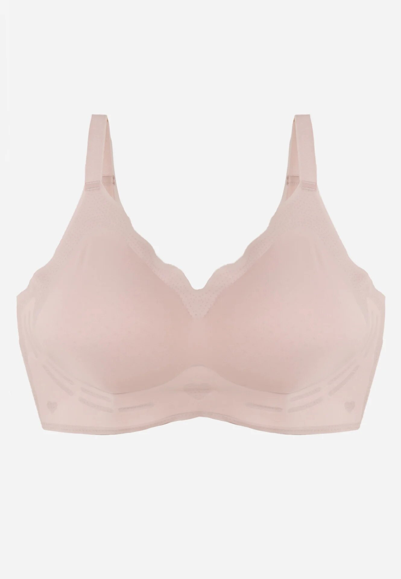 love magnolia Sutien Roz deschis Fără cusături Cu întărire Fără sârme Zeritha