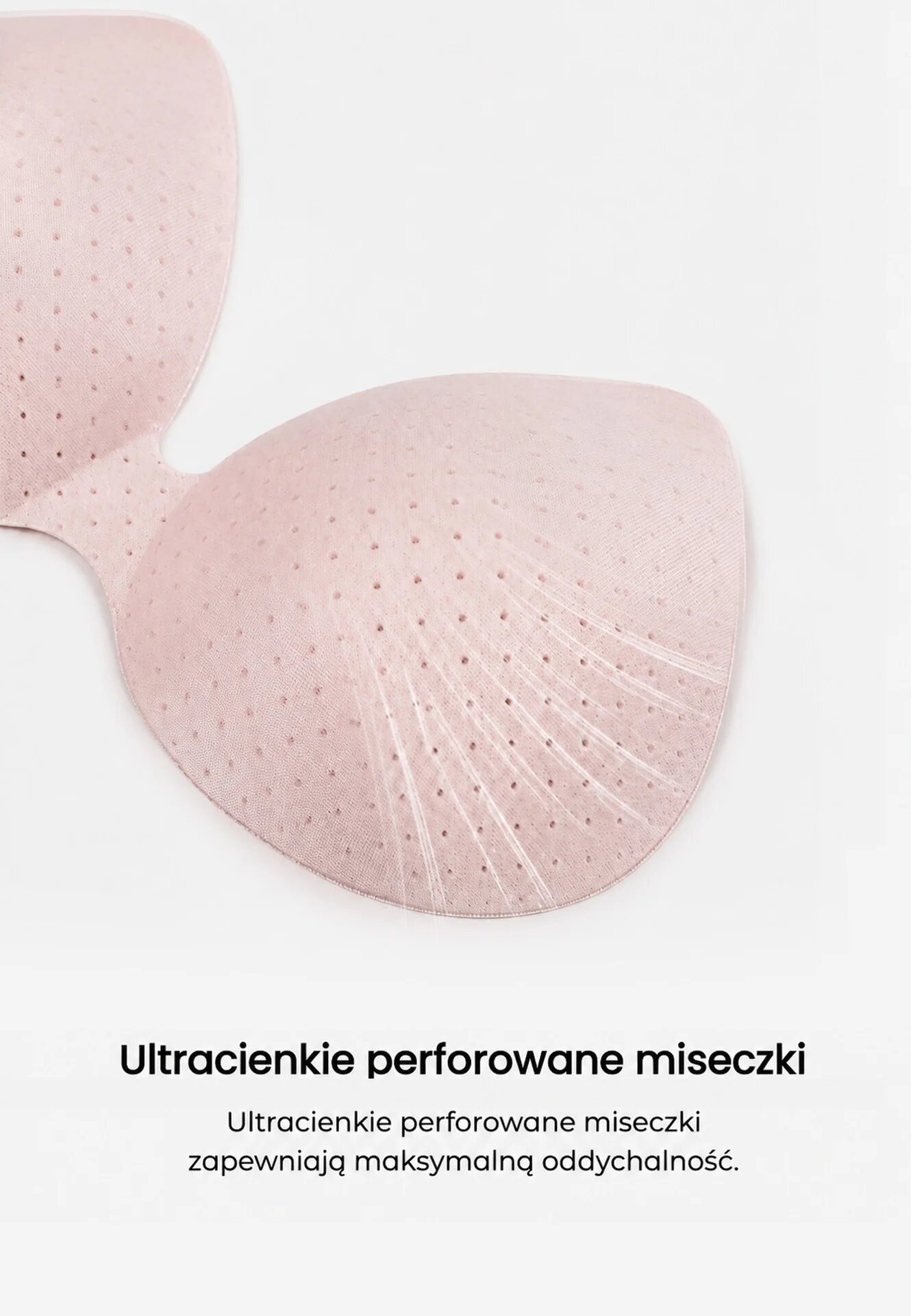 love magnolia Sutien Roz deschis Fără cusături Cu întărire Fără sârme Zeritha