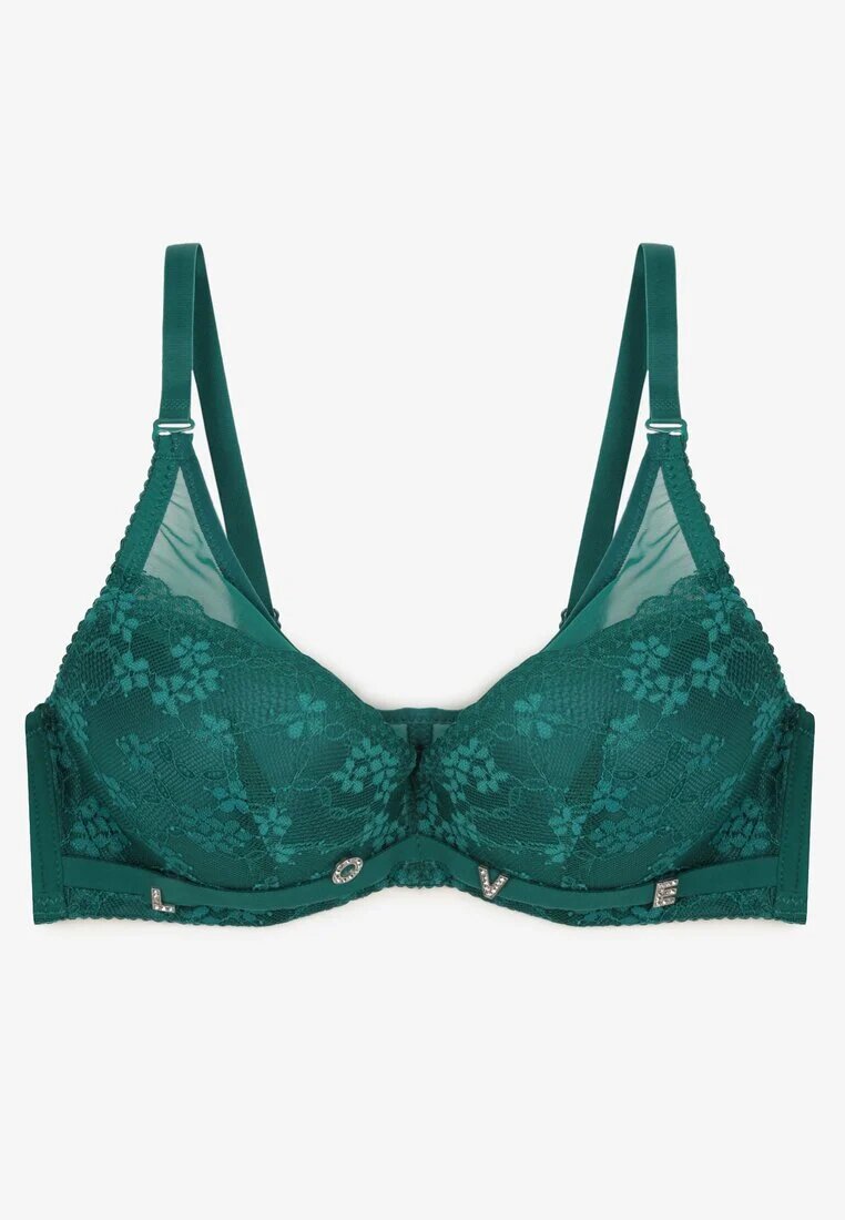 love magnolia Sutien Verde Din dantelă cu bretele detașabile Revalora
