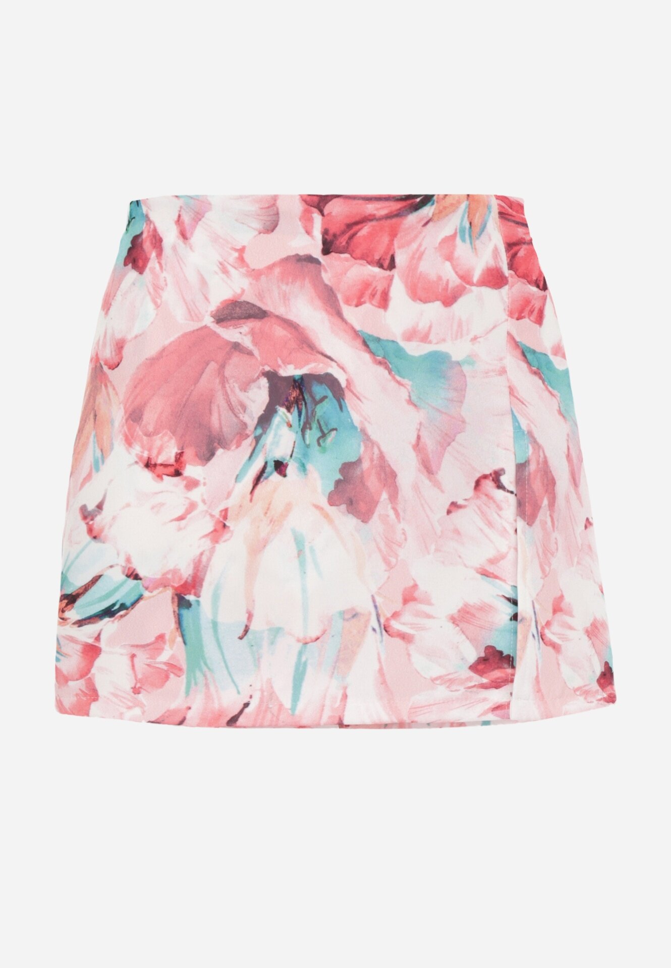 lovery Fustă-Pantaloni scurți Roz High Waist Floral Delliena