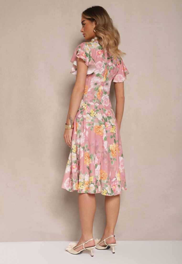 lovery Rochie Tip plic Rozalie cu flori Atesalia