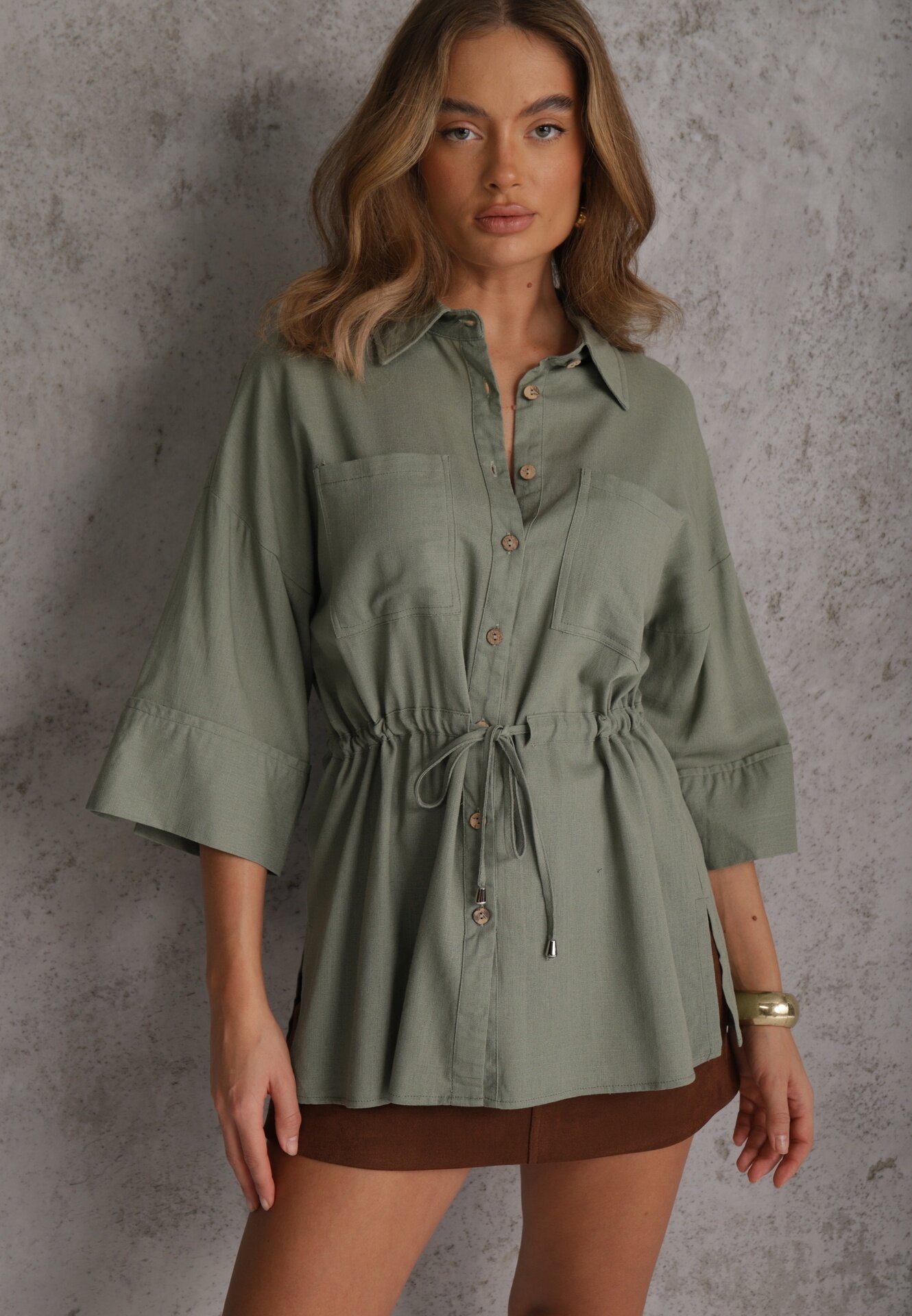 m&d fashion Cămașă Moontwist Verde