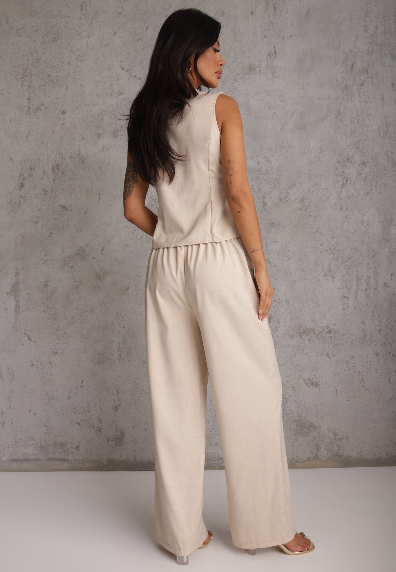 m&d fashion Compleu Sartora Bej deschis