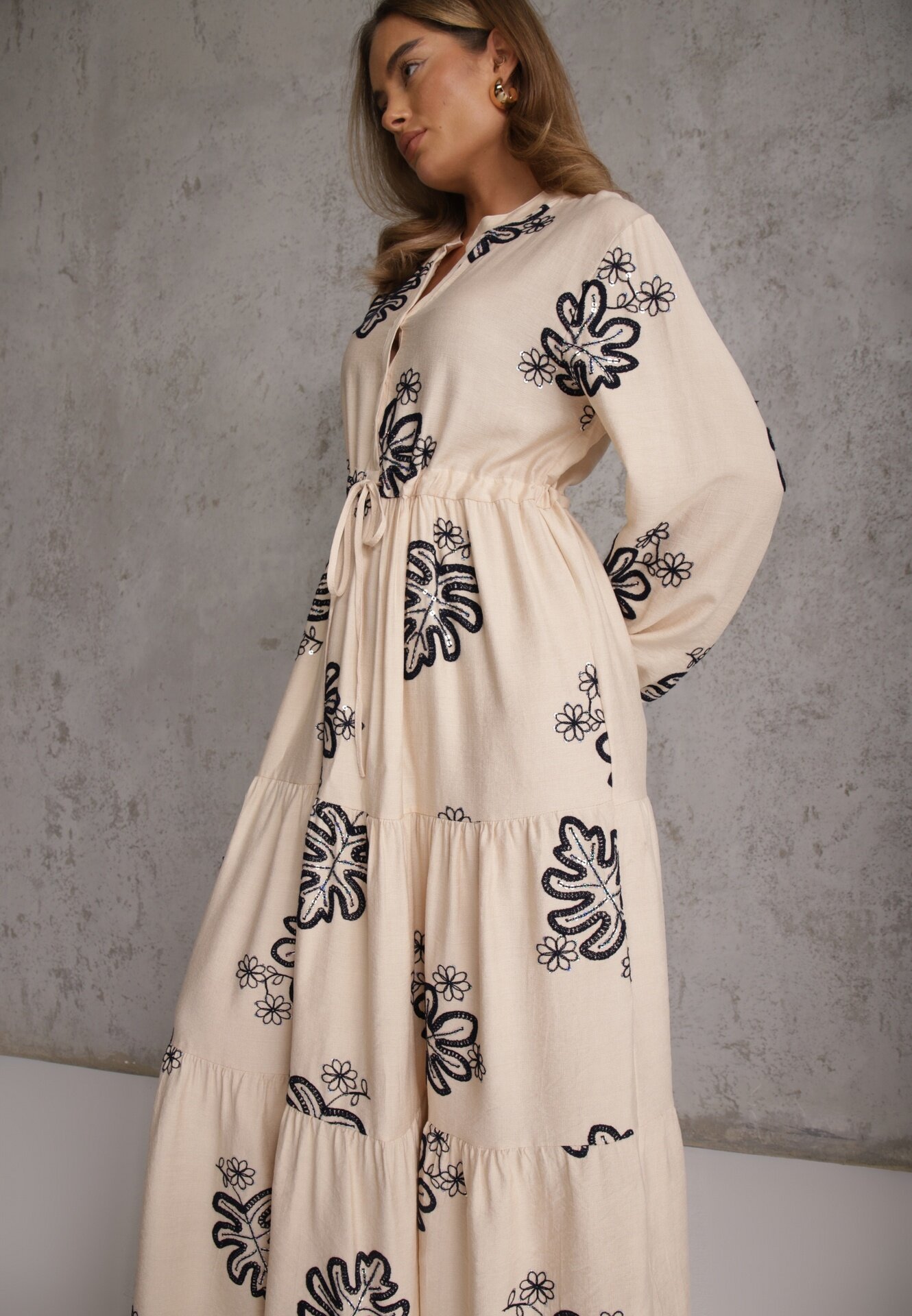 m&d fashion Rochie Dianona Bej