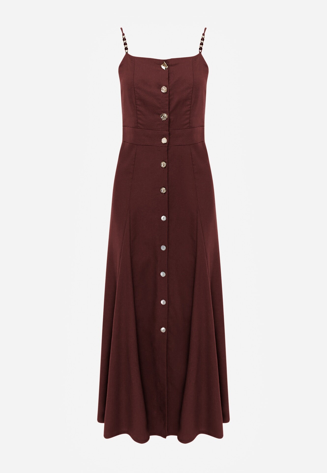 m&d fashion Rochie Galopon Bordo