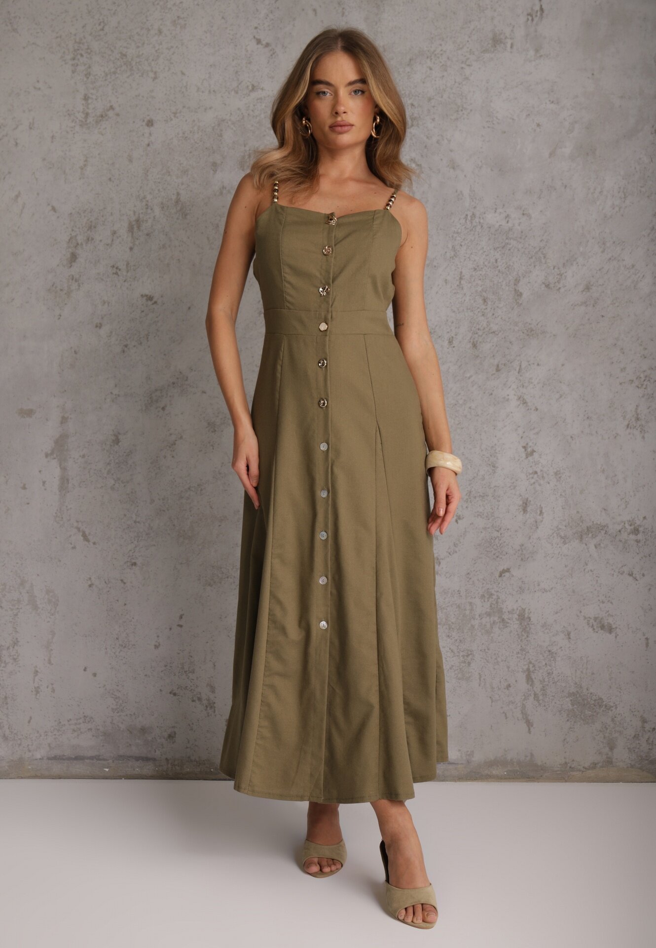 m&d fashion Rochie Galopon Verde