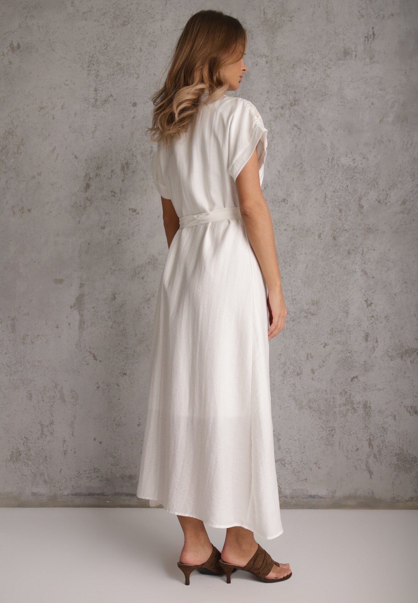 m&d fashion Rochie Tyrielle Albă