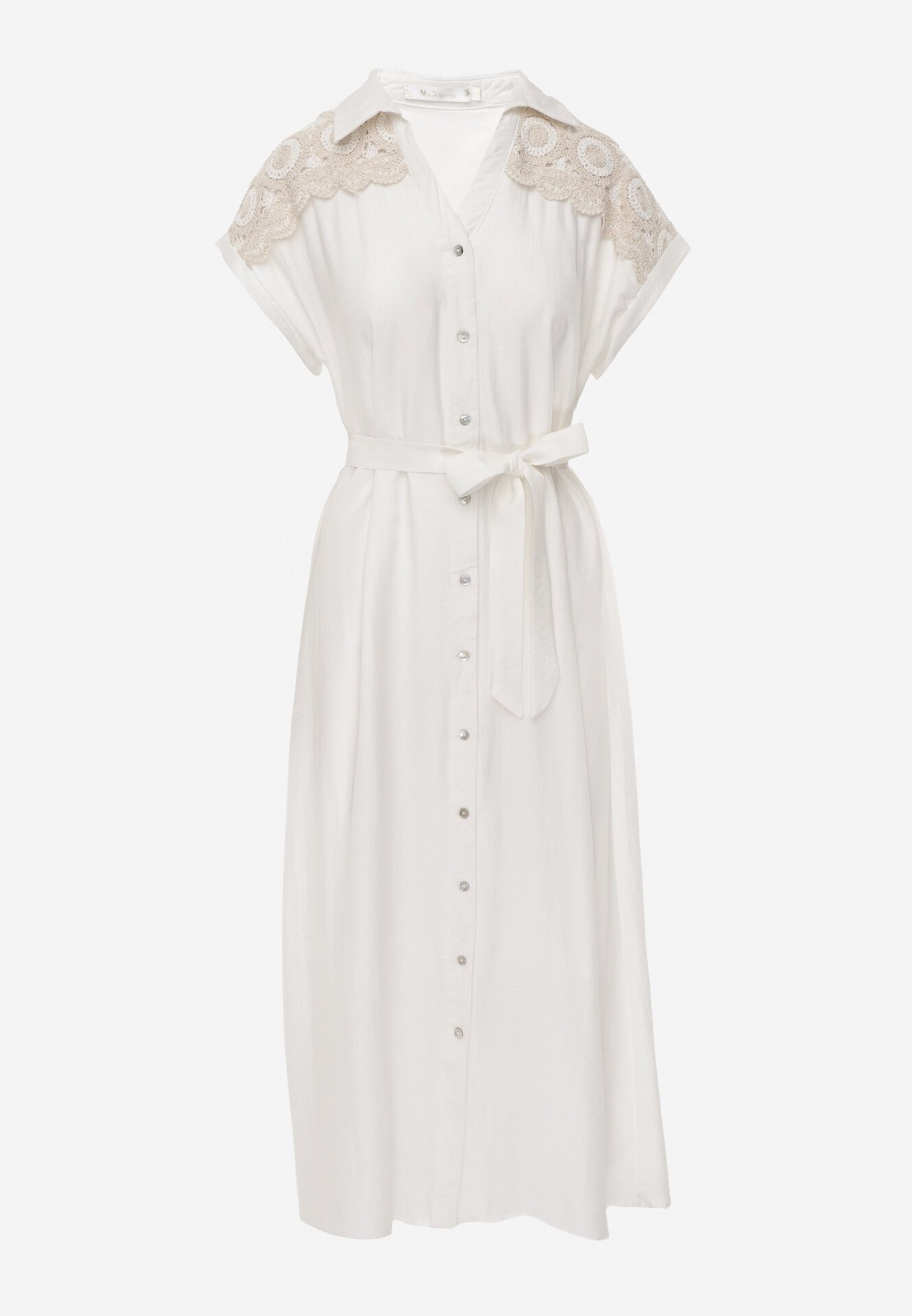 m&d fashion Rochie Tyrielle Albă
