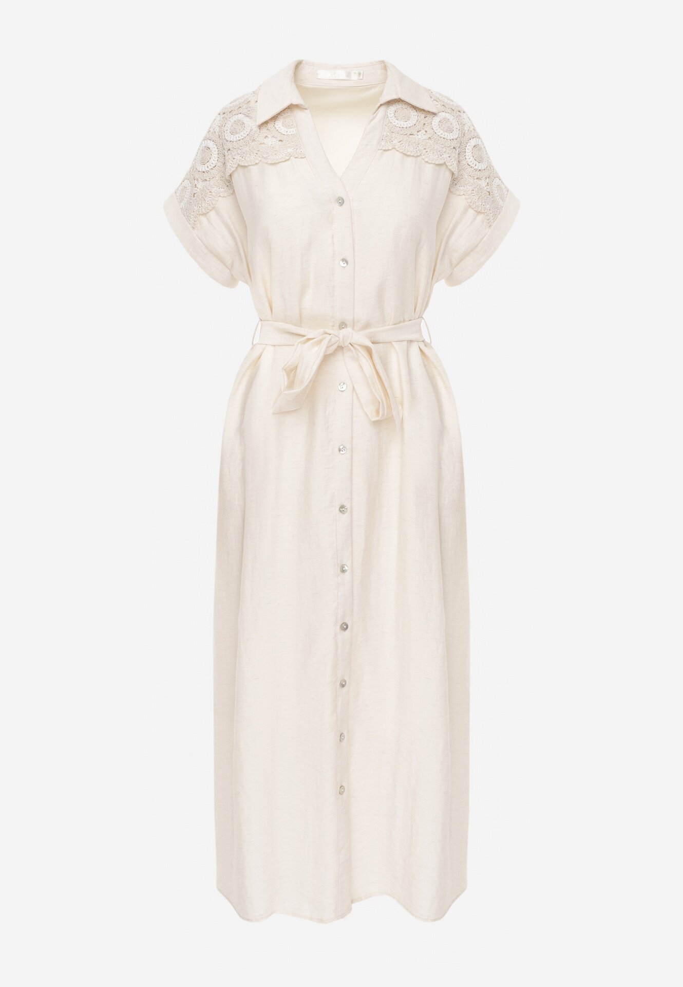 m&d fashion Rochie Tyrielle Bej deschis