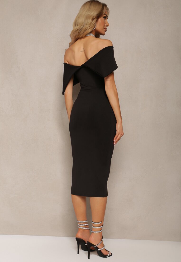 messaya Rochie de cocktail Elegantă Neagră spaniolă mulată Nuelia