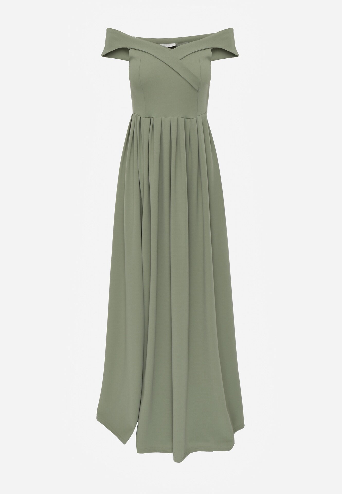 messaya Rochie Verde Deschis Elegantă Lungă Spania Cu despicătură la tiv Idelia
