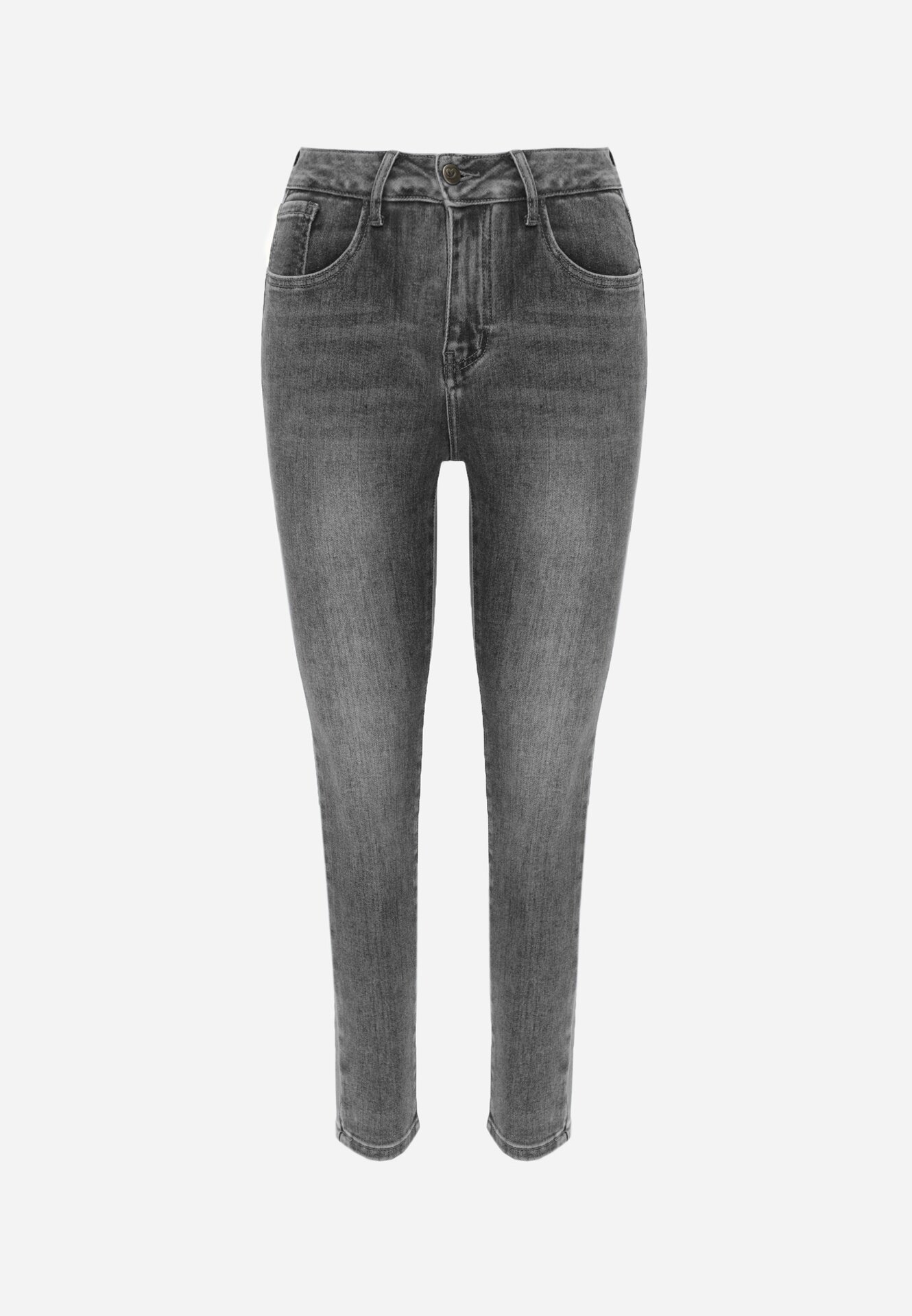 milas91 Blugi modelatori de tip Skinny cu bumbac Oneim Gri
