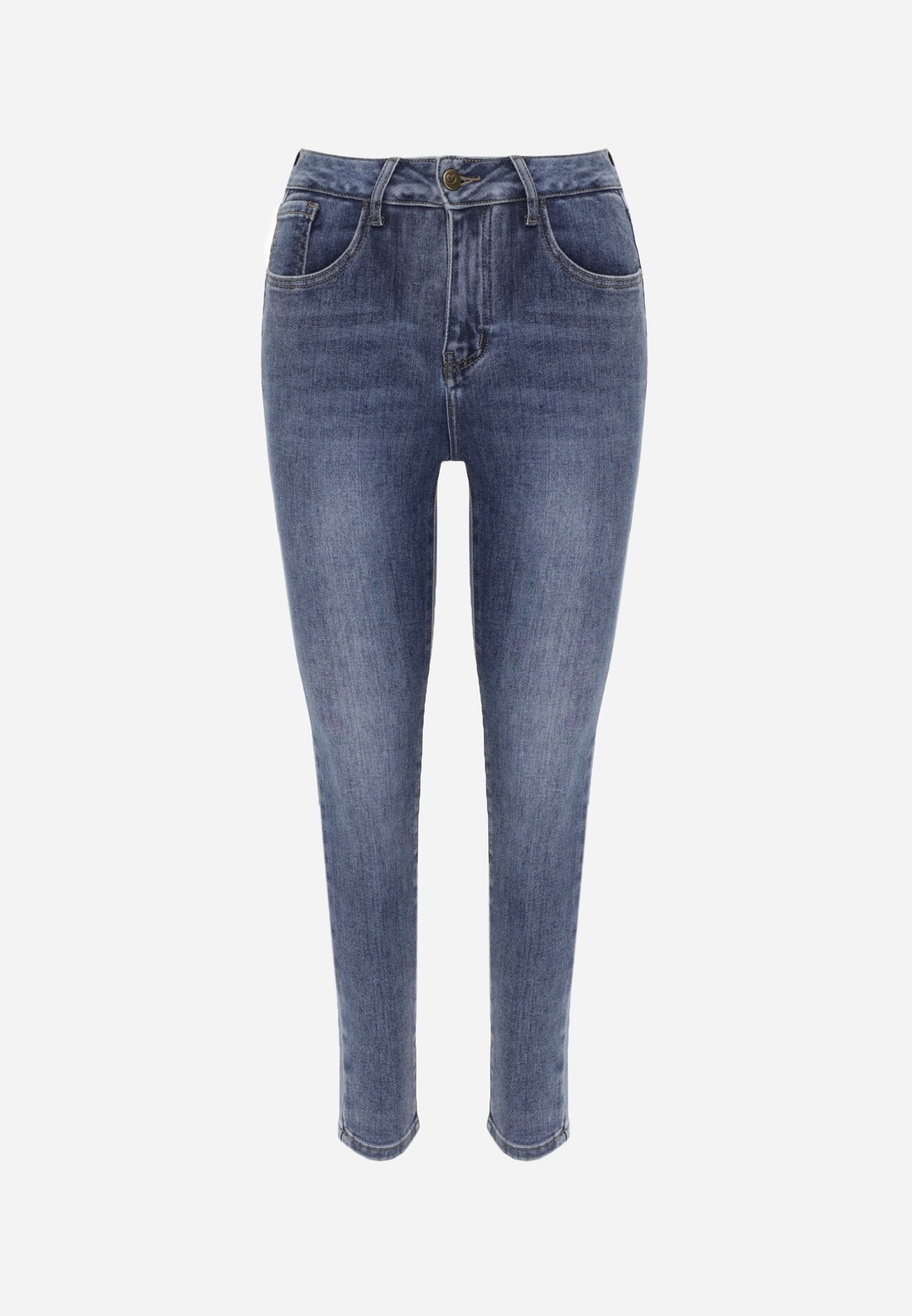 milas91 Blugi Skinny cu bumbac și elastic în talie Finonas Albaștri