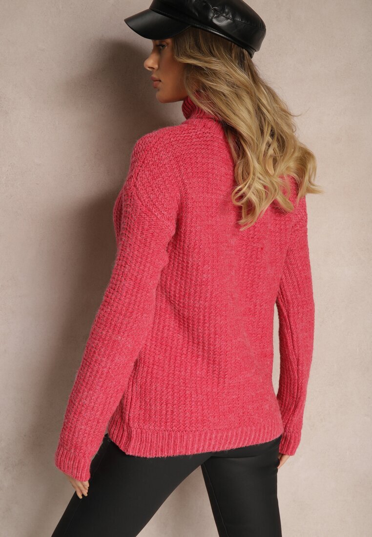miss poem Guler înalt Casual Fucsia Ertinna