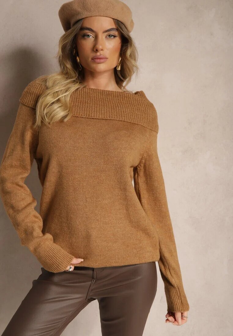 miss poem Pulover Maro cu Decolteu Lăsat pe Umeri Parila