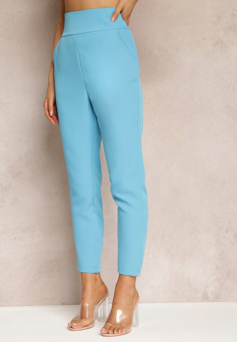 new collection Pantaloni Albaștri Textil Regular Pivolia