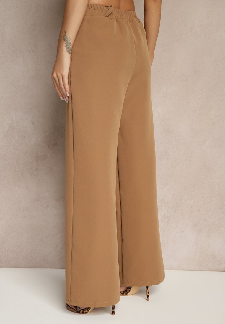 new collection Pantaloni Maro de costum High Waist Viviorea