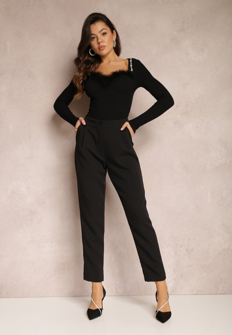 new collection Pantaloni Negri Cigaretă Zalko