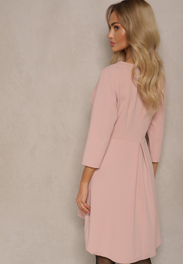 new collection Rochie Rozalie în croi trapez cu spate mai lung Gemivra