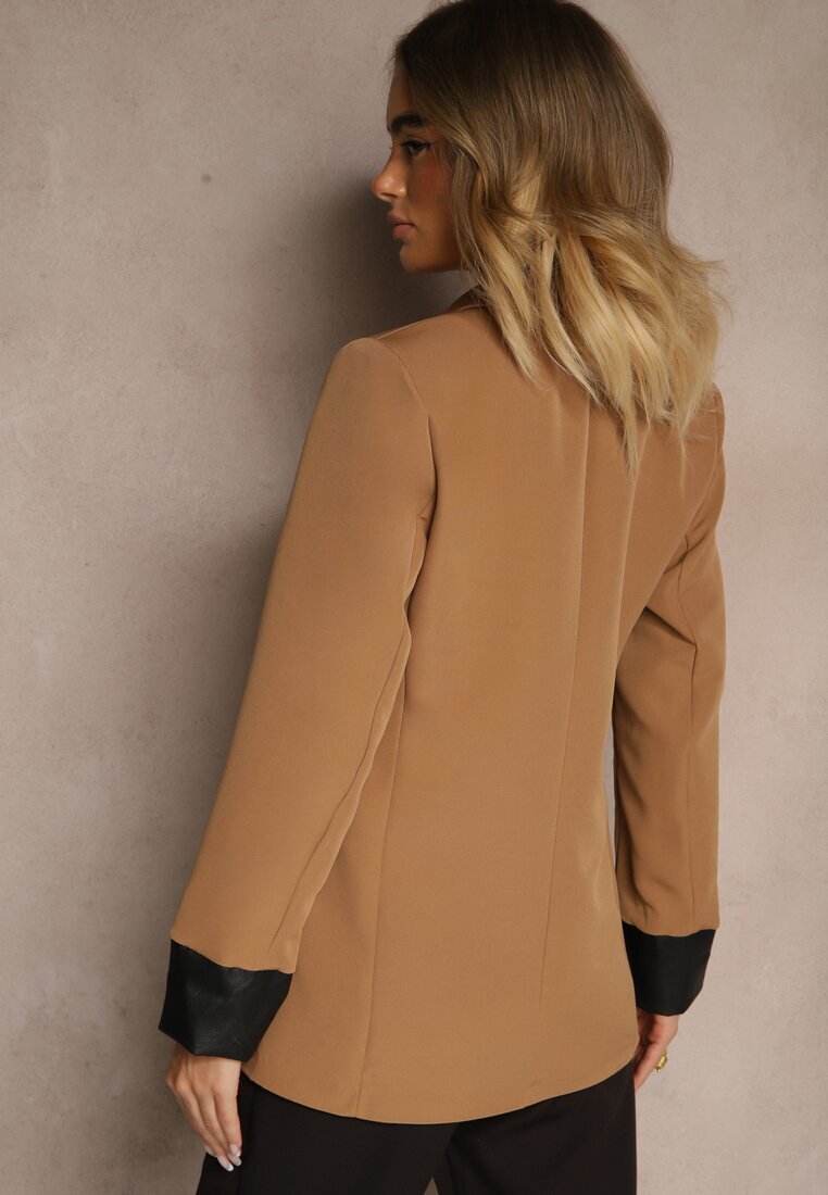 new collection Sacou Cambrat Maro Decorat Cu Revere Evelhiria