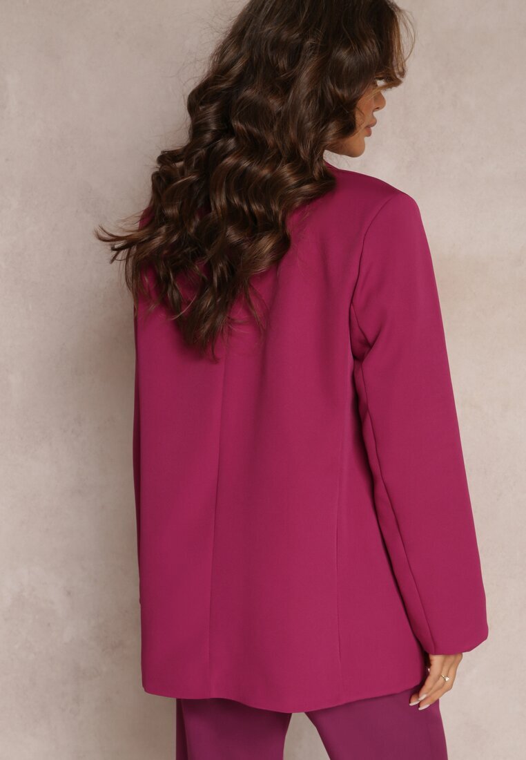 new collection Sacou Mov închis Oversize Deschis Charme