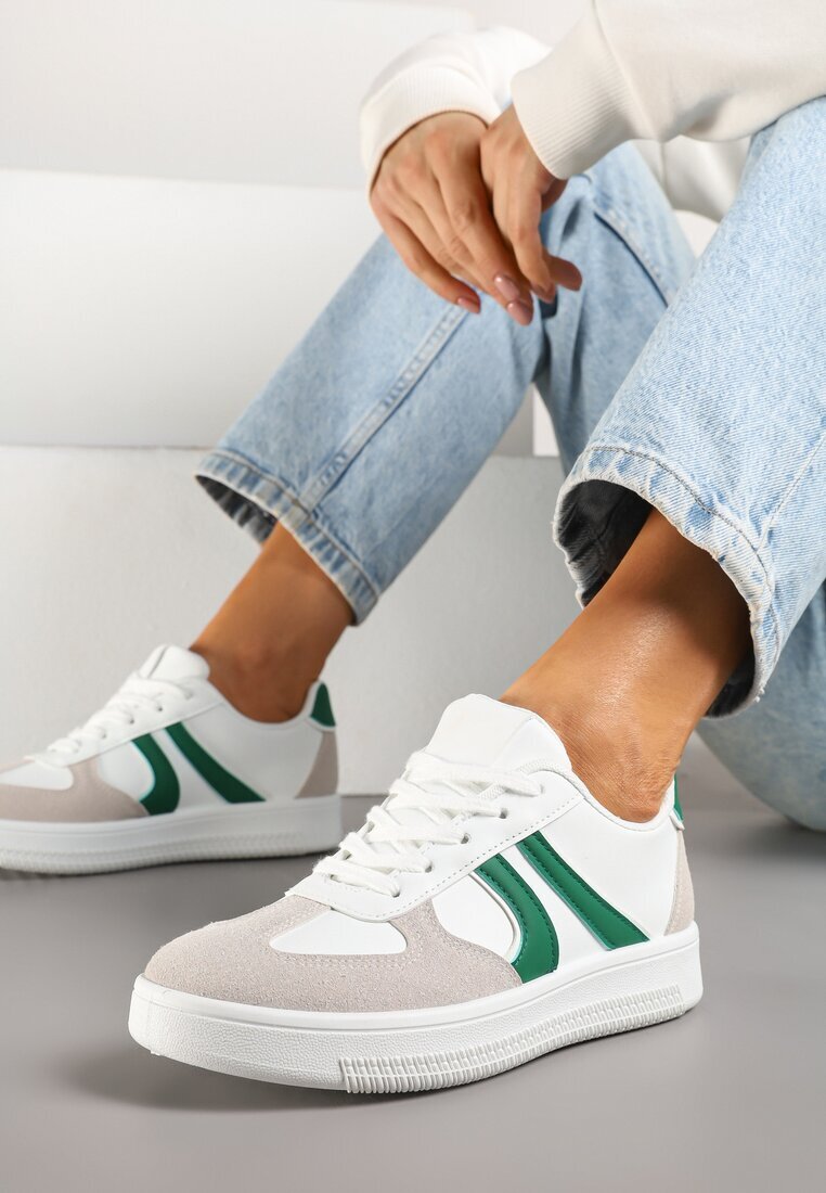 next step Adidași Alb-Verde Clasici Setinora