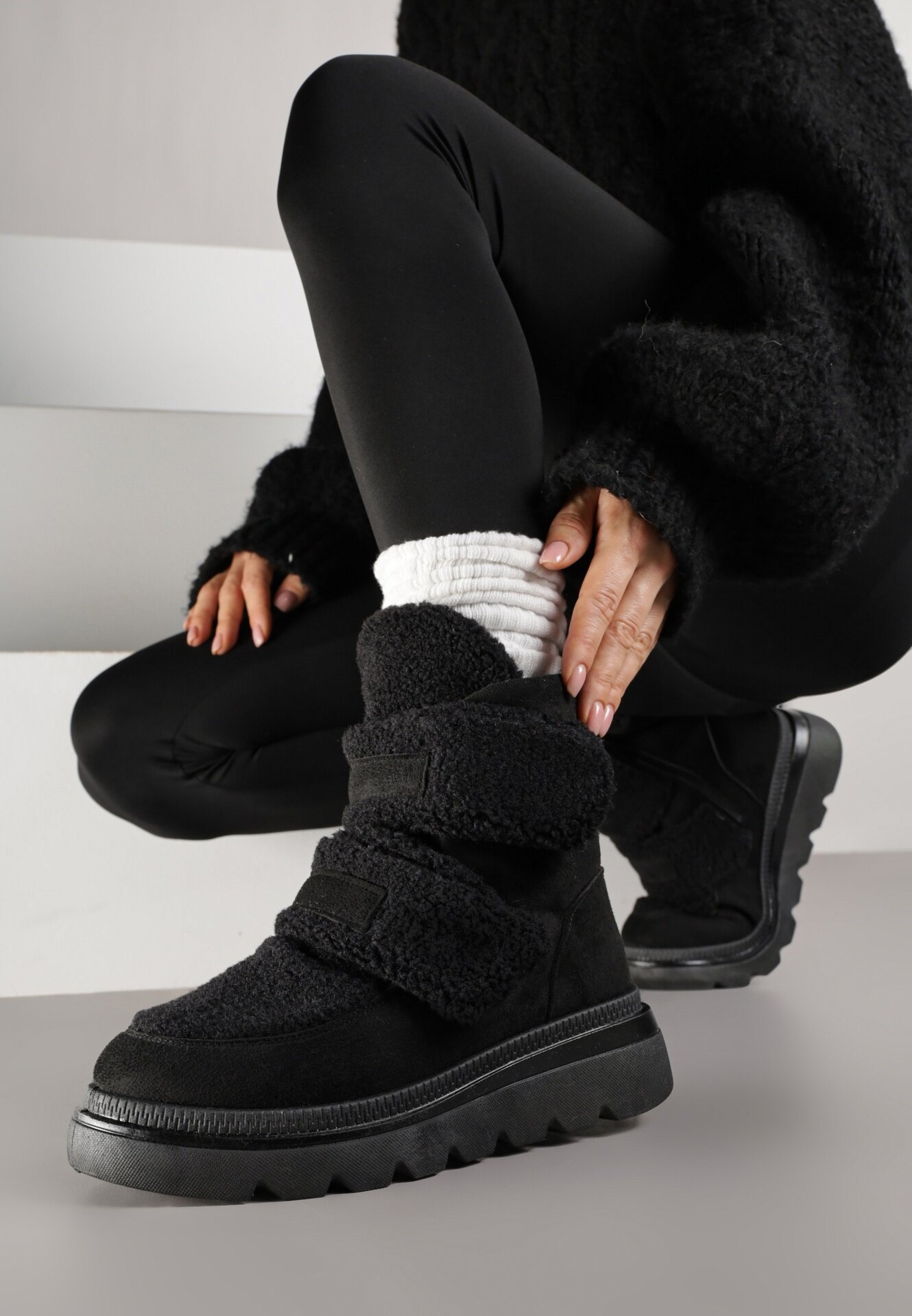 next step Botine Edarlia Negre